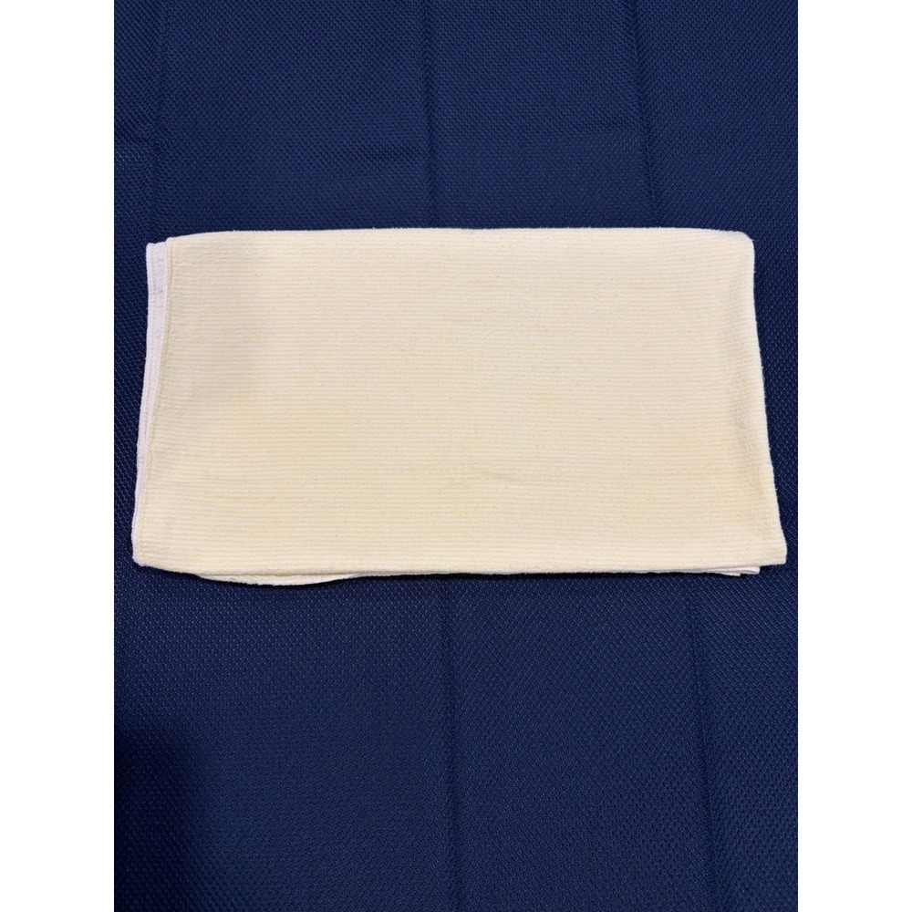 Vintage Carters Baby Blanket Yellow White Stripe Confetti Print 100% Cotton USA